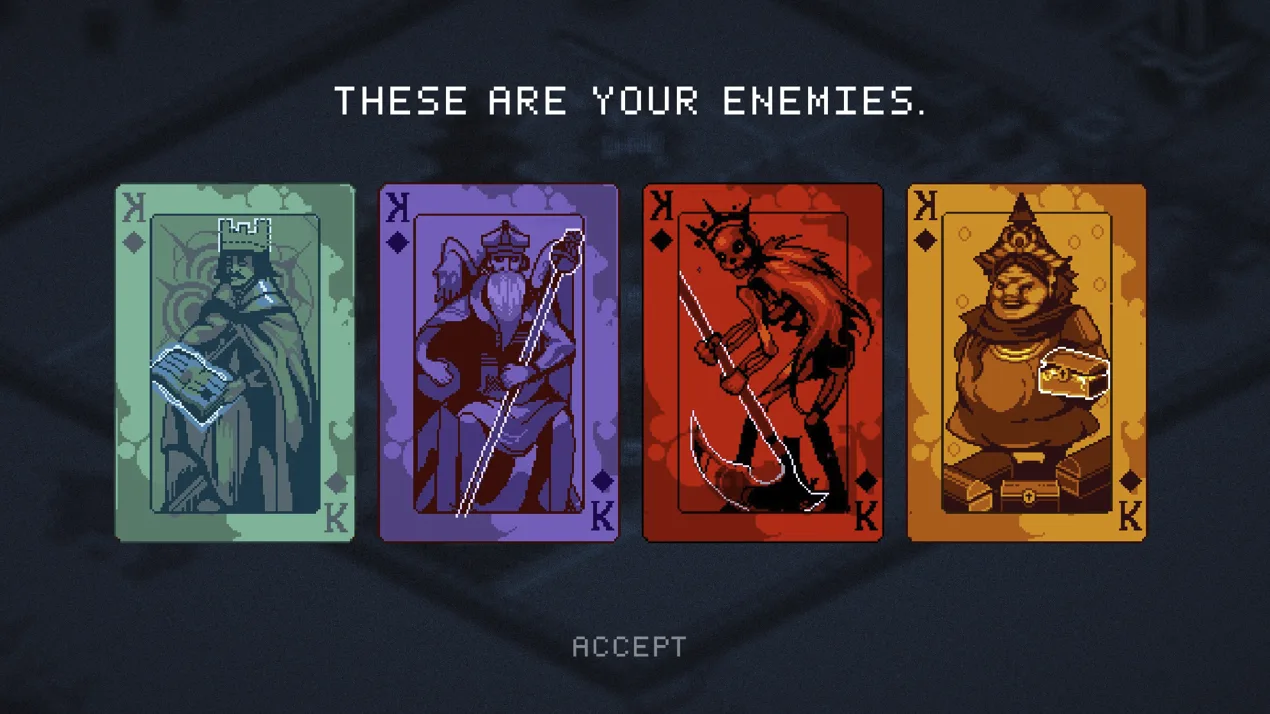 Initial rival king roster on the enemy preview screen