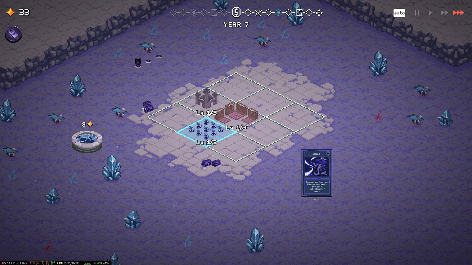 Quality-of-life modification showing plot level labels on a kingdom grid
